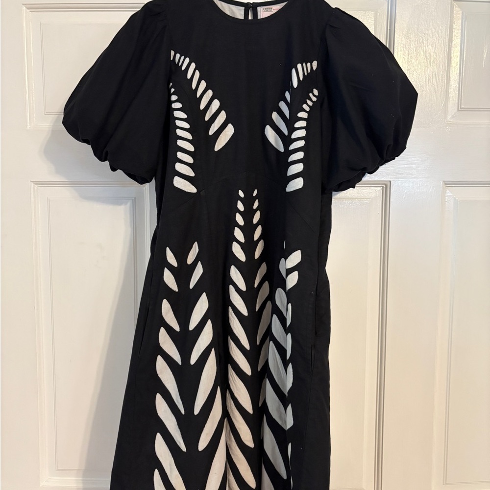 Banjanan Gracia Black and White Mini Dress - Picture 6 of 6